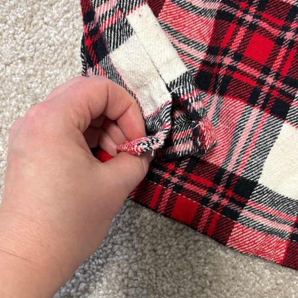 Infant Plaid winter dress - Picture 4 of 4